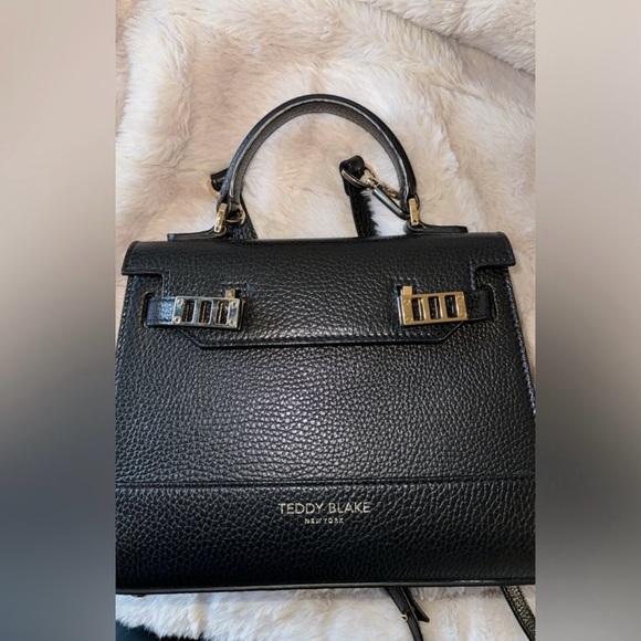 Teddy Blake Black Satchel Bag - Picture 16 of 16